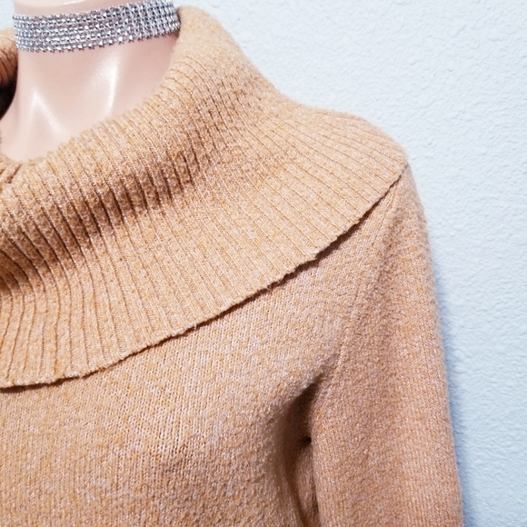 Tahari cowl neck cozy sweater top XS - Picture 2 of 6